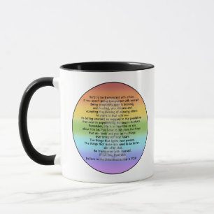 Taza Ser transparente
