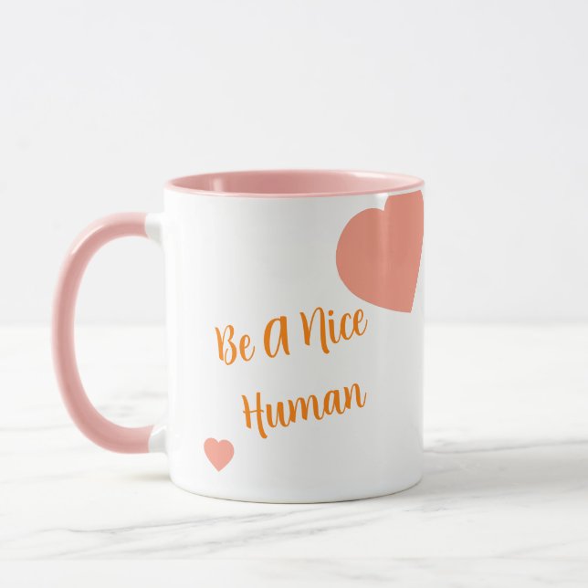 Taza Ser un buen humano - Café Mug (Izquierda)