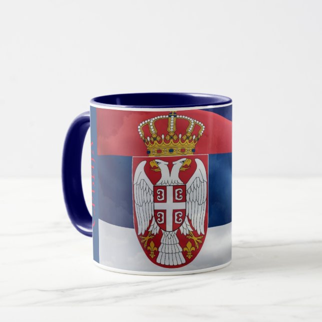 Taza Serbia (Anverso izquierdo)