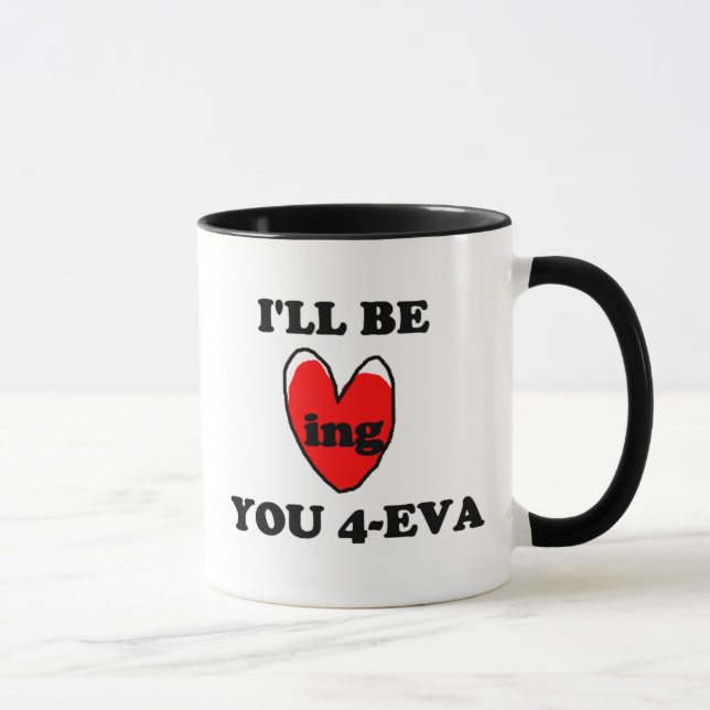 Taza Seré cariñoso usted 4 Eva (Derecha)