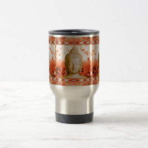 Taza serena del viaje de Buda
