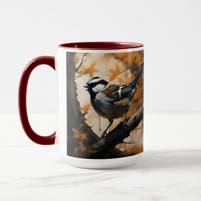Taza Serenade de un Robin en el Cañón, (Izquierda)