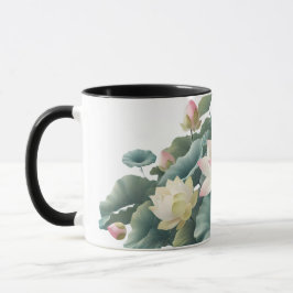 Taza Serene Lotus Coffee Mug