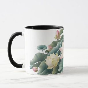 Taza Serene Lotus Coffee Mug