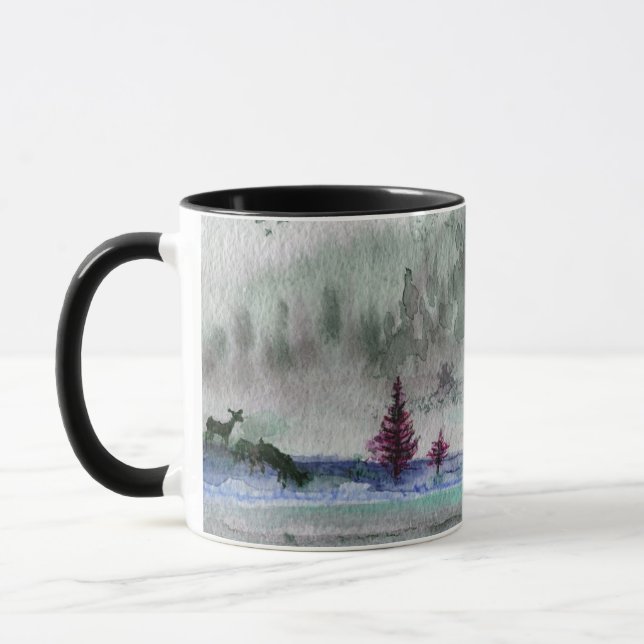 Taza Serene Scene Coffee Mug (Izquierda)