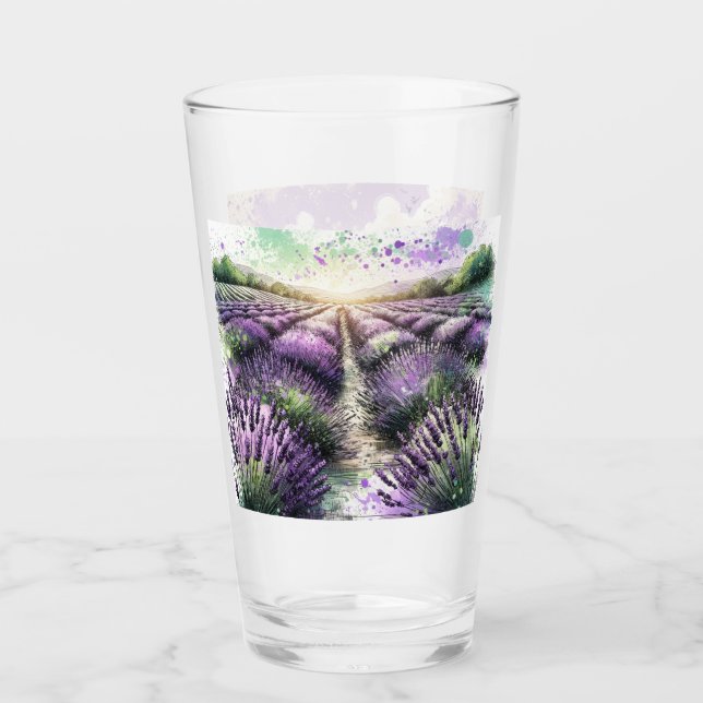 Taza Serenidad Flor de Lavanda (Anverso)