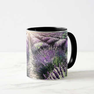 Taza Serenidad Flor de Lavanda