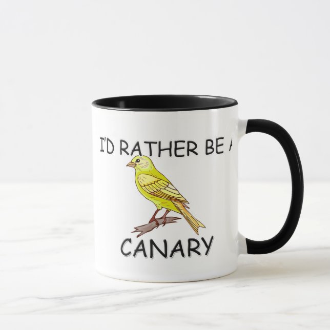 Taza Sería bastante un canario (Derecha)