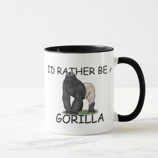 Taza Sería bastante un gorila (Derecha)
