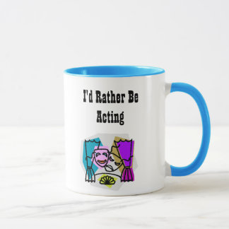 Taza Sería bastante w/KBP de actuación encendido detrás