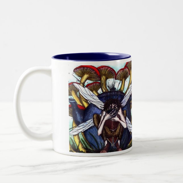 Taza seria del té del Faery (Izquierda)