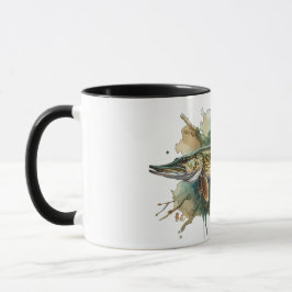 Taza Serie acuarela: Pike