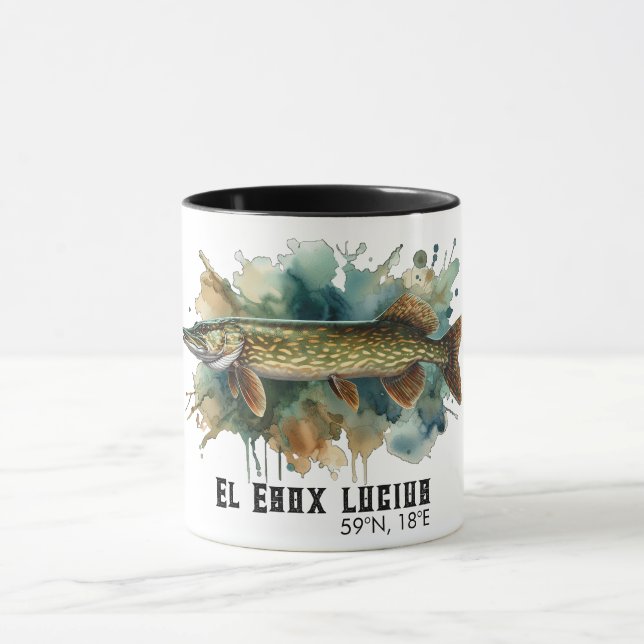 Taza Serie de Acuarela: Lucio (Centro)