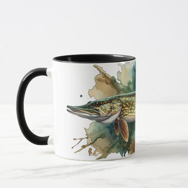 Taza Serie de Acuarela: Lucio (Izquierda)