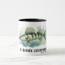 Serie de Acuarela: Zander/Lubina
