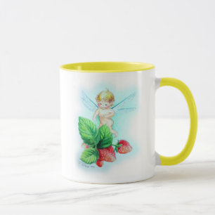 Taza Serie "fresas " de los bebés del jardín