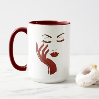 TAZA SERIE KEEP IT CUTE -ROJO