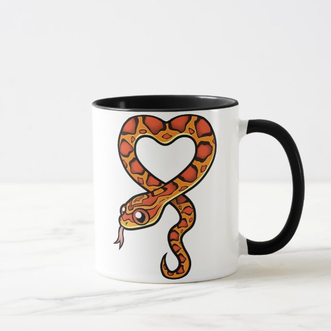 Taza Serpiente del dibujo animado (Derecha)