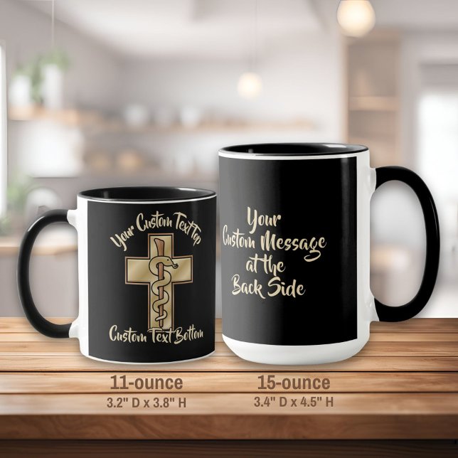 Taza Serpiente en Cruz (Subido por el creador)