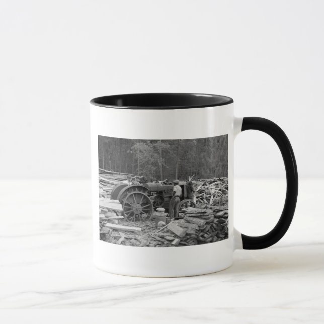 Taza Serrería vieja Tractor, 1935 (Derecha)