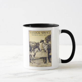 Taza Servicio Nacional de Vintage - Recluta de la Armad