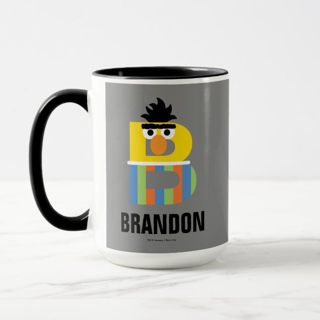 Taza Sesame Street | B es de Bert (Izquierda)