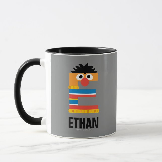 Taza Sesame Street | E es de Ernie (Izquierda)