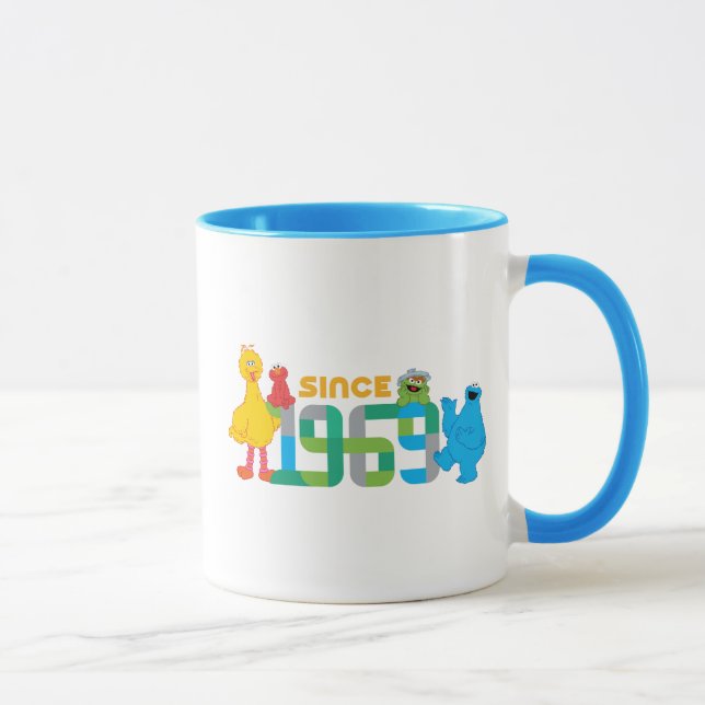 Taza Sesame Street el | desde 1969 (Derecha)