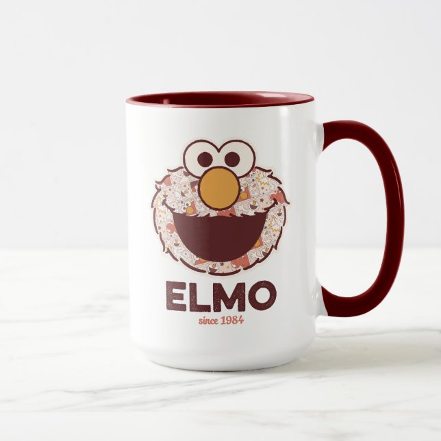 Taza Sesame Street | Elmo Desde 1984 (Derecha)