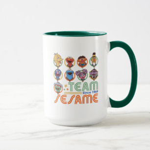 Taza Sesame Street Equipo Sesame Desde 1969