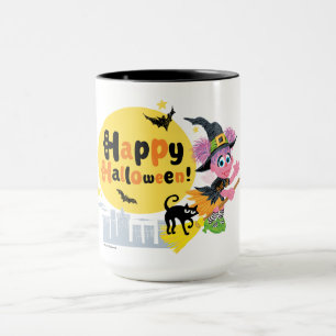 Taza Sesame Street   Patrón lindo de Halloween