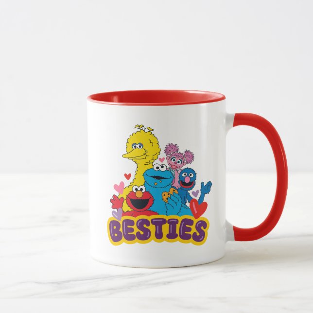 Taza Sesame Street Valentine Besties (Derecha)