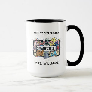 Taza Sésamo Pilas de Sésamo Añadir el texto