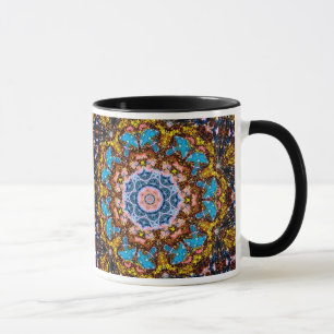 Taza setas 4 del teñido anudado