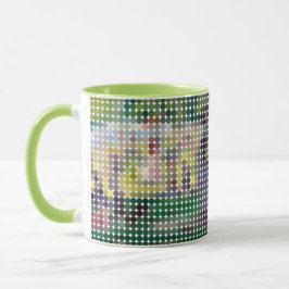 Taza Seurat "La Grande Jatte" Pixeldot