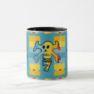 TAZA SEVEN SKULL BY MASANSER PIXELAT
