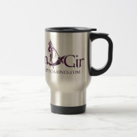 Taza severa del viaje del chica