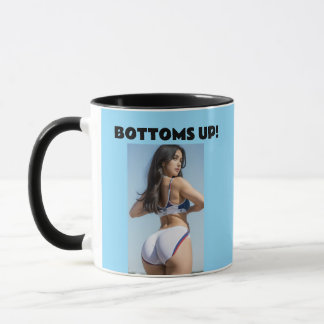 TAZA SEXY BIKINI BIG BOTTOMED CHICA COFFEE MUG