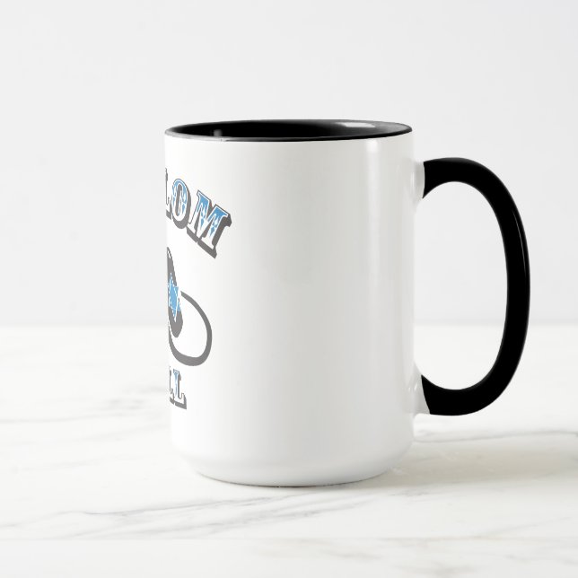 Taza Shalom que usted asalta (Derecha)
