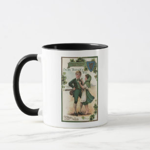 Taza Shamrock por suerte