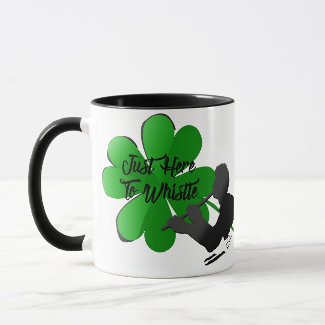 Taza Shamrock Tin Whistle Mug (Izquierda)