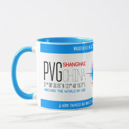 Taza Shanghai, China elegante