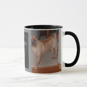Taza Shar pei Mug chino