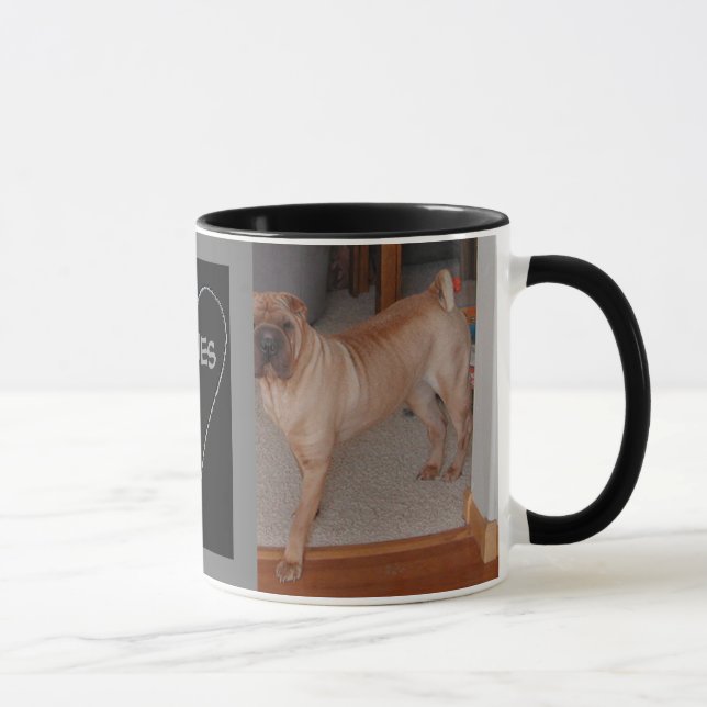Taza Shar pei Mug chino (Derecha)