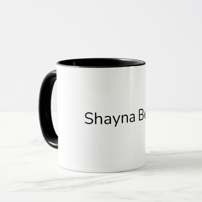 Taza Shayna Bella (Anverso izquierdo)