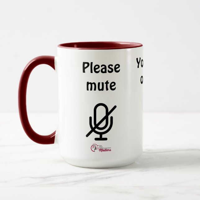 Taza SHCM Mute Mug v2 (Izquierda)