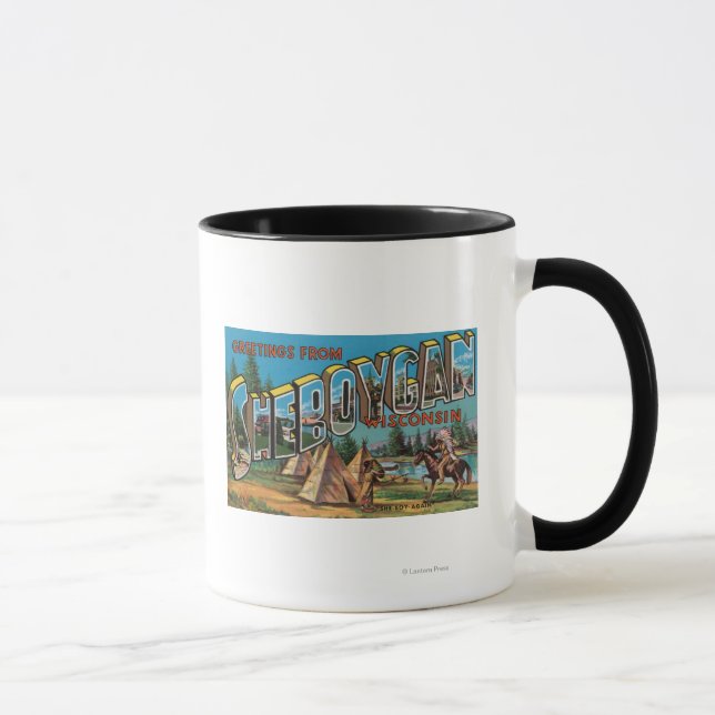 Taza Sheboygan, Wisconsin (indios nº 2) (Derecha)