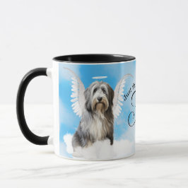Taza Sheepdog Angel in Heaven Personalized Memorial