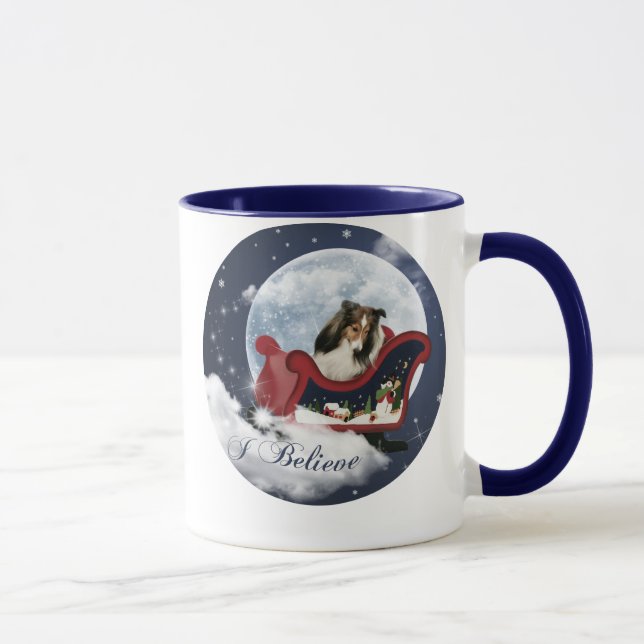 Taza Sheltie, Navidades mágicos (Derecha)