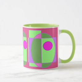 Taza Sherell geométrico cúte